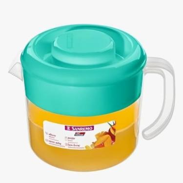 Imagem de Jarra Água Suco Baixa Plástico Vac Freezer Sanremo 1l
