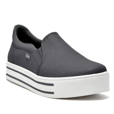 Imagem de Tênis Feminino Via Marte Casual Slip On Flatform Preto 38