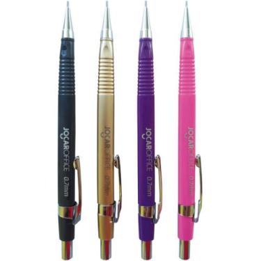 Imagem de Lapiseira 0.7Mm Jocar Técnica Triangular 4 Cores Caixa 12Un - Gna