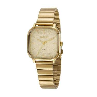 Imagem de Relógio Seculus Feminino Dourado 77110LPSVDS1-Feminino