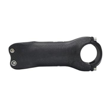 Imagem de Mesa de bicicleta em fibra de carbono 3K brilhante/fosca para MTB e bicicleta de estrada, com inclinação de 6°/17° e diâmetro de 70-120 mm.(Matte 6d 80mm)