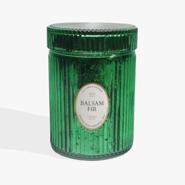 Imagem de Leoben Co | Balsam Fir | Coleção Heirloom Holiday | 510 g | Tempo de queima de 80 horas | Feito para definir o humor | Criado com cera de soja natural e óleos essenciais