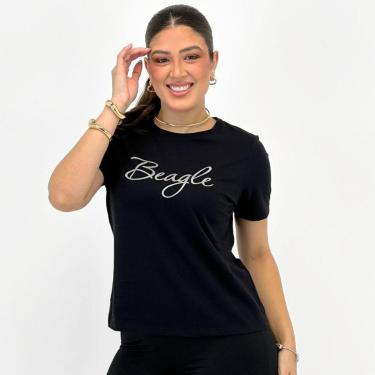 Imagem de Camiseta Beagle T-shirt Manga Curta Feminina-Feminino