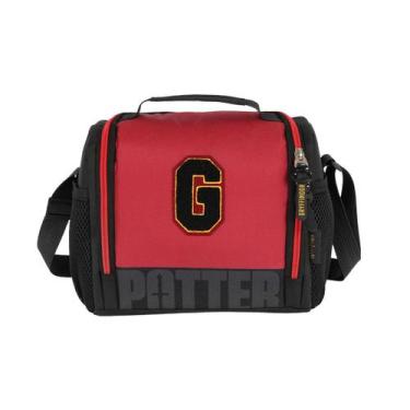 Imagem de Lancheira Harry Potter Térmica Meninos Teen Passeio Escolar, Vermelho