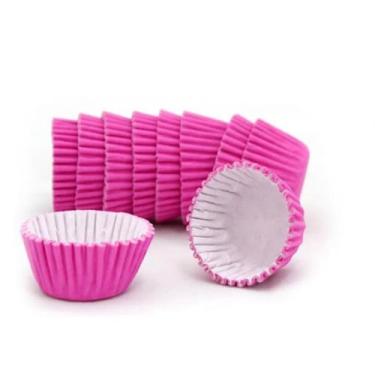 Imagem de Forminha de papel n6 com 100 unidades bax , Pink