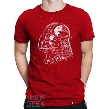 Imagem de Camiseta Darth Vader Camisa Star Wars Geek Filme Série Rubi - KING OF 