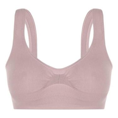 Imagem de Top Sem Costura Loba Lupo 41300-001 Microfibra, G, Nude, 6006