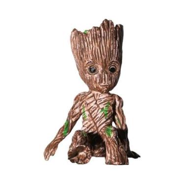 Imagem de Decoração De Mesa Groot, Miniatura De Homem Árvore, Brinquedo, Acessór