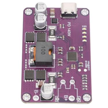 Imagem de EBTOOLS Módulo de Banco de Potência PD3.1 140W, Placa de Carregamento Rápido Com Suporte a Vários Protocolos para Laptops e Baterias, Entrada Tipo C 5V 9V 12V 15V 20V Saída (4 séries)