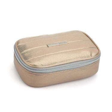 Imagem de Estojo G Box Juvenil Feminino Color Up Seanite, Dourado