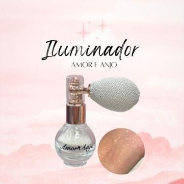 Imagem de Iluminador Brilho Corporal Spray Po Glitter Tom 02 - Branco - Amor e A