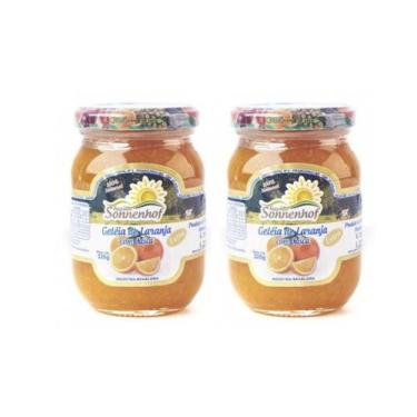 Imagem de Kit com 2 Potes de Geleia Extra de Laranja com Casca 320g - Fazenda So