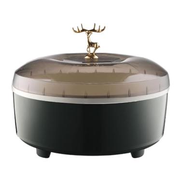 Imagem de ZDJZMGZ Máquina de fermentação de pão, prova de massa de 5L com temperatura e tempo ajustáveis, tanque de fermentação termostática automática, caixa de fermentação de iogurte com forro de aço