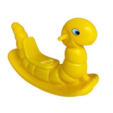 Imagem de Gangorra nhoca amarela - lagarta feliz - Multiplastic