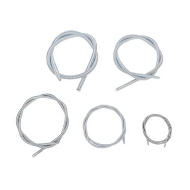 Imagem de Fafeicy Conjunto de Mola de Dobra de Tubo Interno de 5 Peças para Tubo de Alumínio de Cobre de 1/4 3/8 1/2 5/8 3/4 de Polegada, Kit de Ferramentas Dobrador de de Mola de 1100 Mm de