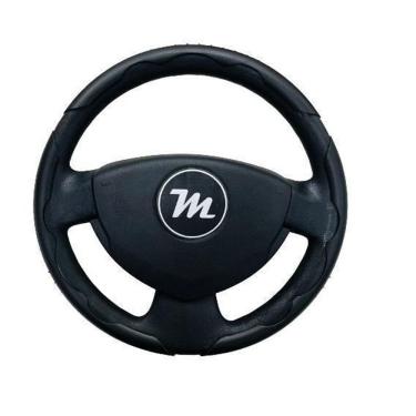 Imagem de Capa Protetora Para Volante Miollo Preta Com Detalhe Preto