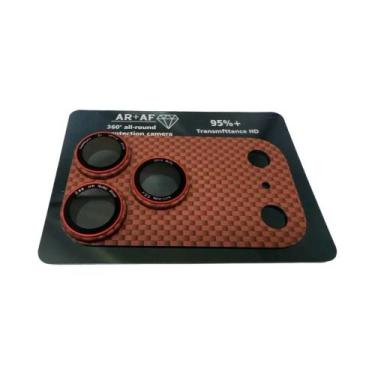 Imagem de Protetor De Lente De Câmera Em Fibra De Carbono Kevlar Para iPhone 17 
