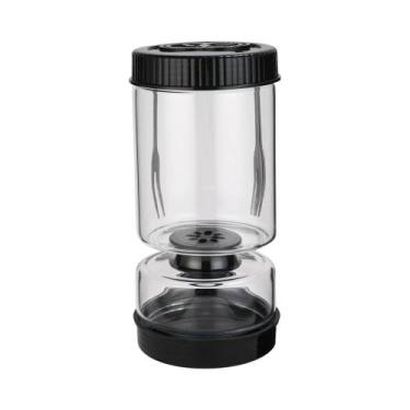 Imagem de Pote De Vidro Para Azeitonas E Picles Com Coador, Recipiente Hermético