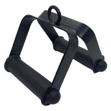 Imagem de Puxador Triângulo Giro Na Pega Para Academia Kit 01 Pç