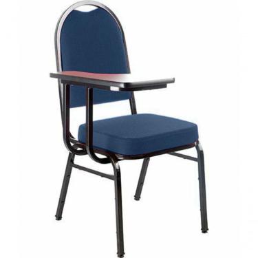 Imagem de Cadeira Universitária Para Auditório Linha Hotel Azul