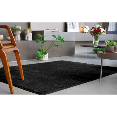 Imagem de Tapete Antiderrapante Silky Light 1,00x 1,50 Preto