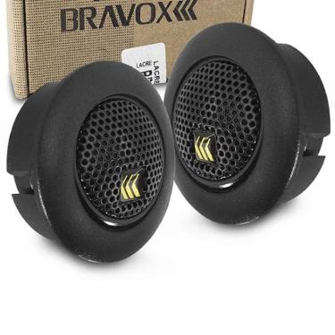 Imagem de Tweeter Bravox Mini Som Automotivo Neo Point 60W RMS Par