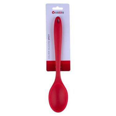 Imagem de Colher Funda Silicone Spicy Cazza Vermelha