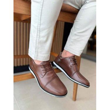 Imagem de Sapato Oxford Masculino Elegante Casual Social Moda Homem Esporte Fino