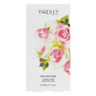 Imagem de Kit Sabonetes em Barra English Rose 3 x 100g cada - Selo ADIPEC - Yard