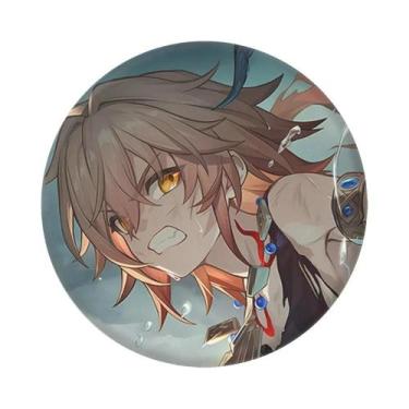 Imagem de Crachá De Cosplay De 58mm Do Jogo Honkai Star Rail: AMPHOREUS, Aglaea,