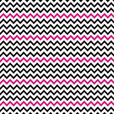 Imagem de Papel De Parede Preto Vermelho E Branco Chevron Autocolante