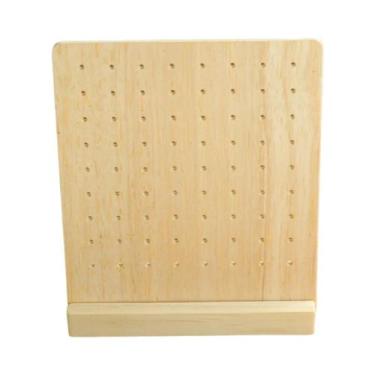 Imagem de Suporte De Madeira Para Joias: Expositor De Brincos, Suporte De Mesa P