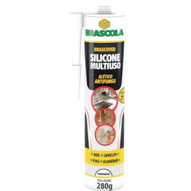 Imagem de Borracha de Silicone Brascoved Construção, 280 g, Brascola OstenVonder