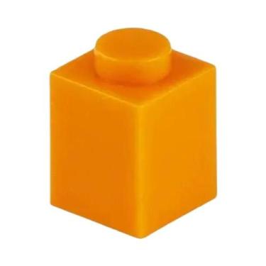 Imagem de 100 Peças De Blocos De Montar Compatíveis MOC 1x1 3005, Brinquedos Edu