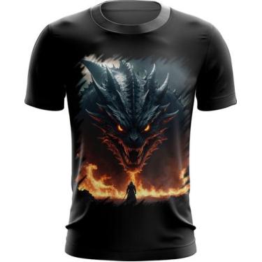 Imagem de Camiseta Dryfit Leviathan Infernal Fogo 1 - Kasubeck Store®, M