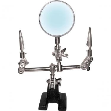 Imagem de Lupa com Suporte HLS-10 para Trabalhos de Precisão com Aumento 3 DIOPTRIAS e Lente 60MM...