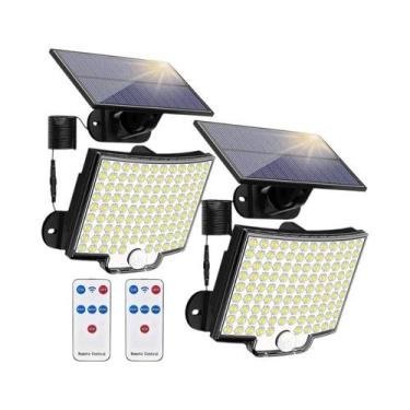 Imagem de Luz Solar Externa 106 318 LED IP65 À Prova d'Água Com Sensor De Movime