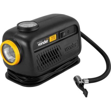 Imagem de Compressor De Ar Automotivo Cav 12 V 12 V 18 L/min Com Manômetro E Lan