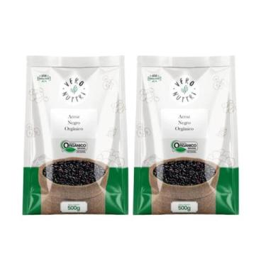 Imagem de Kit 2 Arroz Negro Organico 1Kg Vero Nuttri