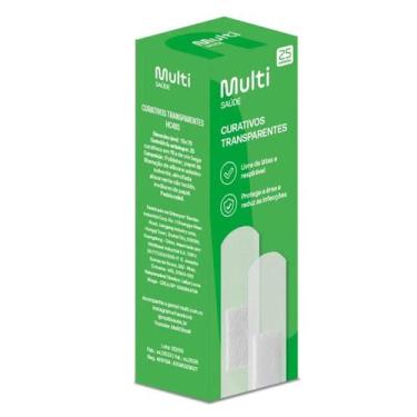 Imagem de Curativo Transparente Caixa Com 25 Multi Saúde - HC493
