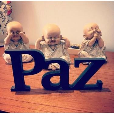 Imagem de Palavra Decorativa PAZ - Soletrando Oficial 