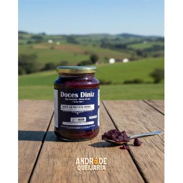 Imagem de Doce de Batata Roxa Cremoso 650g - Sobremesa Artesanal - Doces Diniz
