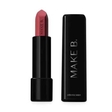 Imagem de Batom Mate Rosa Rose Fabulous Make B.4g - O Boticário