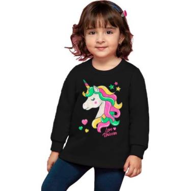 Imagem de Blusa Moletom Infantil Menino Inverno Menina Estampas Variad - anjo da