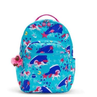 Imagem de Mochila de Costas 16310691 Unicornio Kipling, Verde agua, Único