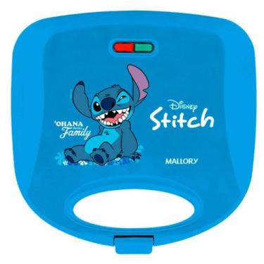 Imagem de Sanduicheira mallory stitch placas desenhadas azul 750w 127v, 110V