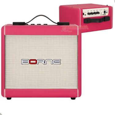 Imagem de Amplificador Guitarra Borne F60 15w Rosa
