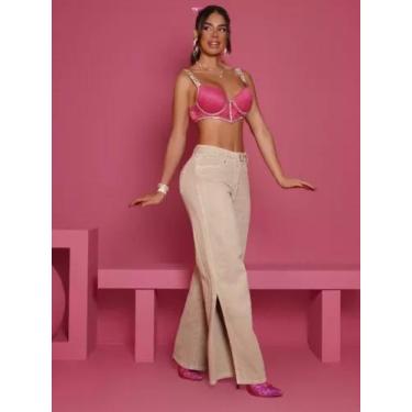 Imagem de Calça wide leg color pit bull 66948, 44