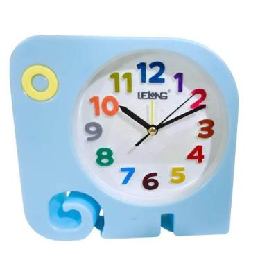 Imagem de Relógio de Mesa Infantil Elefante LE-8114 Lelong