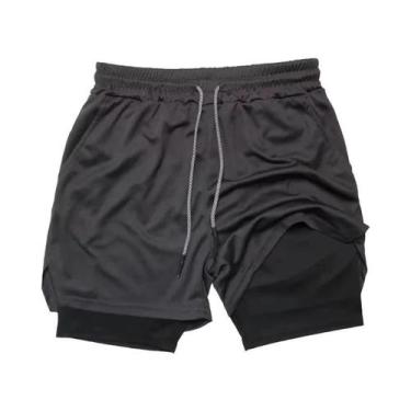 Imagem de Shorts Masculinos Respiráveis De Performance Para Academia Estilo 2025